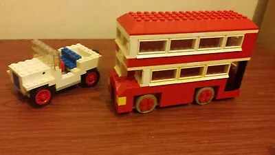 Buy Vintage Lego Sets - 313 Bus &  330 Jeep • 40£