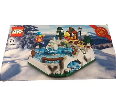 Buy LEGO (40416) Ice Skating Rink Build Set Limited Edition New & Sealed • 17.50£