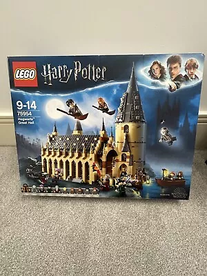 Buy Lego New Harry Potter Hogwarts Great Hall - Retired Set 75954 (New & Sealed Box) • 37.88£