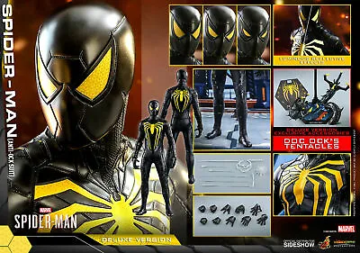 Buy Hot Toys Vgm45 Marvel's Spider-man Anti-ock Suit Deluxe Ver 1/6 Figure • 281.95£