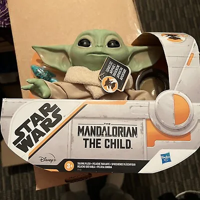 Buy Star Wars The Mandalorian The Child Baby Yoda Feature Plush, Moves And Sounds  • 39.95£