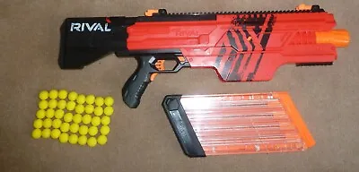Buy Nerf Rival Khaos MXVI-4000 Blaster Red & 40 Balls + Batteries - COLLECTION ONLY! • 58£