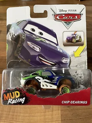 Buy Mattel Disney Pixar Cars Chip Gearings XRS MUD Racing 1:55 Scale Diecast New • 7.99£