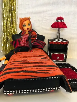 Buy Pinkrosemh Bed Furniture Barbie Monster High Blythe Dolls Toralei • 46.31£