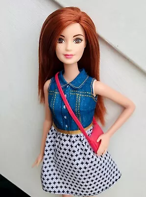 Buy Barbie Extra Rare Fashionista Style Midge Jeans Red Hair Cowgirl Look • 41.16£