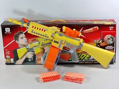 Buy NERF BULLET Soft Dart Gun Real LASER Sight Battery Power Automatic Warzone Toy • 33.51£