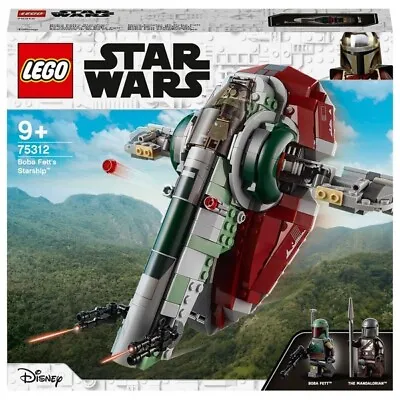 Buy Lego 75312 Boba Fett's Starship Fighter STAR WARS Slave 1 Creative Play Toy NEW • 42£
