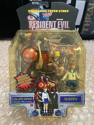 Buy Resident Evil 2 William Birkin & Sherry Figure Toybiz 1998 Biohazard Capcom • 150£