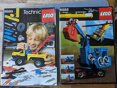 Buy Vintage Lego Technic Ideas Books Bundle: 8888, 8889 • 1.99£