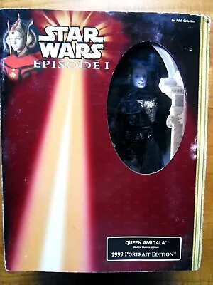 Buy Star Wars Episode I - Queen Amidala - 12  Doll - Portrait Edition - Black Gown • 29.99£