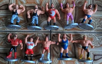 Buy WWF Hasbro Mini Figures Bundle Vintage 1991 Titan Sport  • 80£