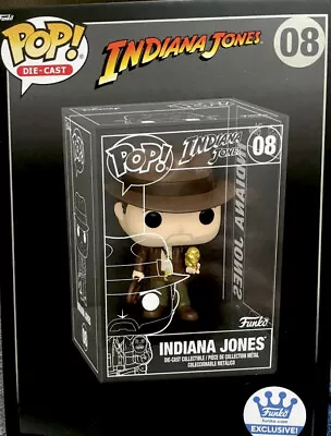 Buy Funko Pop! Die-Cast Indiana Jones Indiana Jones. • 55£