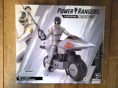 Buy Power Rangers Lightning Collection - In Space Silver Ranger Action Figure & Bike • 25£