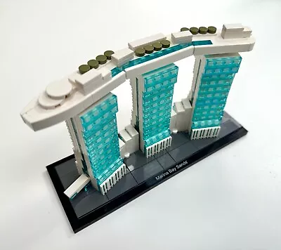 Buy LEGO Architecture - Marina Bay Sands (21021) New Parts Inc Printed Plate - RARE • 99.95£