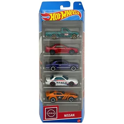 Buy Hot Wheels Nissan 5 Pack. New Collectable Toy Model Cars.  • 19.99£