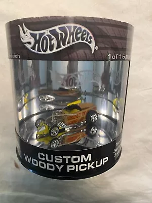Buy Hot Wheels Oil Can Custom Woody Pickup Truck Series Die Cast 1/15K Made • 18.88£