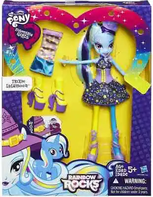 Buy My Little Pony Equestria Girl Rainbow Rock Fashion Doll - Deluxe Trixie Lulamoon • 150£