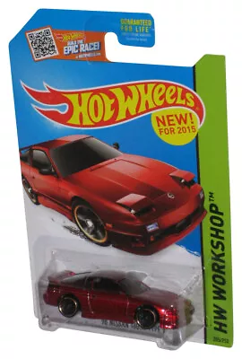 Buy Hot Wheels HW Workshop (2015) Red '96 Nissan 180SX Type X Toy Car 205/250 • 34.87£
