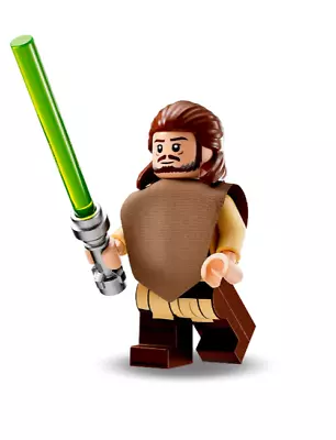 Buy Lego Star Wars Qui-Gon Jinn Minifigure 75383 DISPATCH 05/05/24 • 24.99£