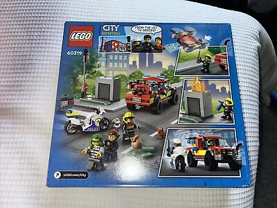 Buy Lego City 60319 - Fire Rescue & Police Chase - Brand New Sealed Box BNIB Car • 15.99£