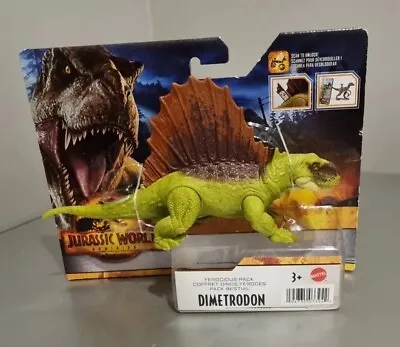 Buy New Rare Jurassic World Dominion Ferocious Pack Green Dimetrodon Mattel 2021 • 19.95£