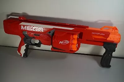 Buy NERF Mega Series RotoFury Blaster 10-Shot Rapid Fire Pump Action Shotgun Bullets • 11.95£