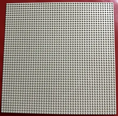 Buy Large Genuine Lego Light Grey  Base Plate Board 48 X 48 Stud 4186 • 10.99£