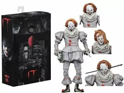Buy IT 2017 - 7'' Scale Action Figure - Ultimate Well House Pennywise NECA NEW • 44.99£