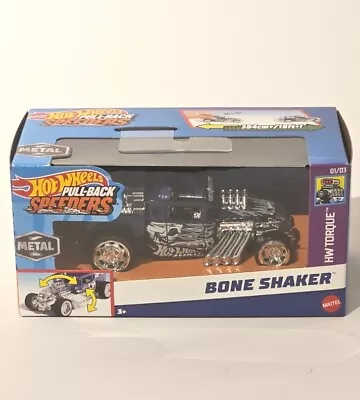 Buy Hot Wheels Bone Shaker Pull Back Speeders HW Torque 1:43 Scale • 13.47£