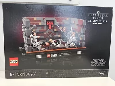 Buy Lego 75339 Star Wars Death Star Trash Compactor Diorama Sealed BNISB • 79.99£