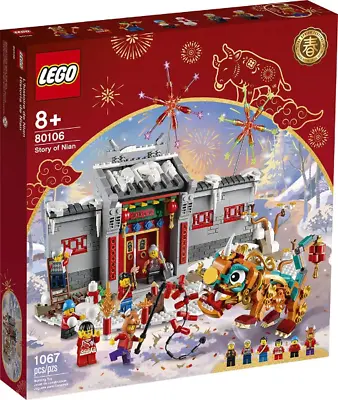 Buy LEGO Story Of Nian Chinese New Year Set 80106 New & Sealed FREE POST • 89.97£