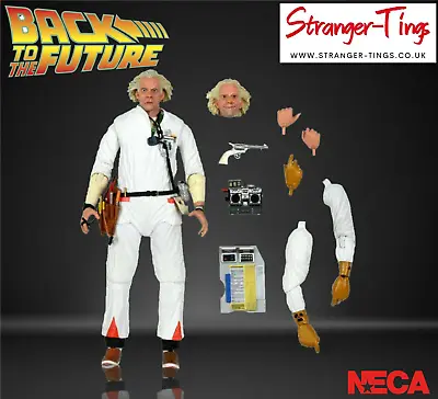 Buy NECA Back To The Future Doc 1985 Brown Hazmat White 7  Action Figure Ultimate • 42.99£