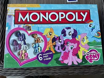 Buy My Little Pony Monopoly Board Game Hasbro Complete With 6 Collectible Tokens • 37.79£
