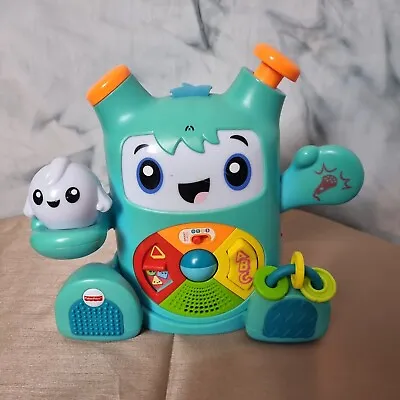 Buy Fisher-Price Mon Ami Rocki Interactive Robot Toy Sounds Lights • 12£