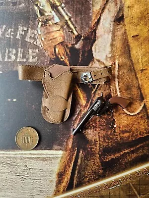 Buy Hot Toys BTTF3 Western Doc Brown MMS617 Revolver & Holster Loose 1/6th Scale • 39.99£