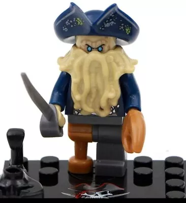 Buy Lego Davy Jones Pirates Of The Caribbean Rare Minifigure Rep • 7.99£