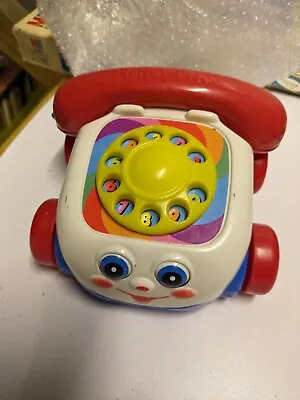 Buy Kids Chatter Telephone Pull-Along Toddler Toy Phone By Fisher-Price Ages 12Month • 8.99£