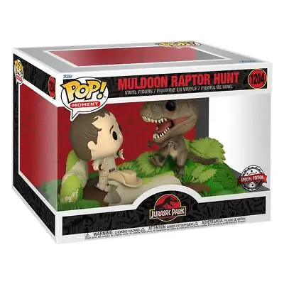 Buy Funko Pop! Moment Jurassic Park Muldoon Raptor Hunt - NEW - Boxed Collectable • 39.99£