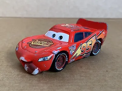 Buy Mattel Disney Pixar Cars Lightning McQueen Tongue Out Version, 1:55 Scale, Rare. • 10£