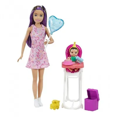 Buy Mattel - Barbie Skipper Babysitters Dolls And Playset With Babysitting Skipper D • 33.07£