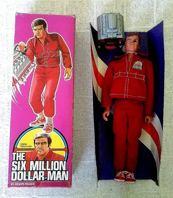 Buy Vintage Denys Fisher The Six Million Dollar Man Figure - 1973 Complete & Boxed. • 175.99£
