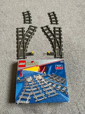 Buy Lego Trains 4531 Manual Points With Tracks • 10£