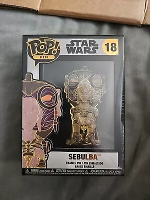 Buy Funko Pop Enamel Pin Sebulba From Star Wars Loungefly Removable Stand Included • 10£