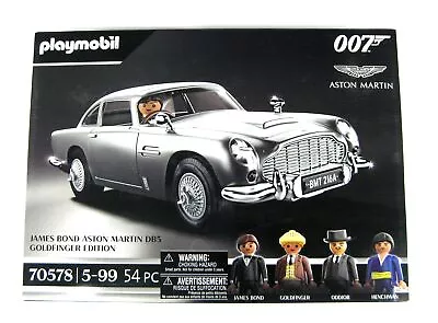 Buy Playmobil Aston Martin DB5 Four Figure James Bond 007 Gold Finger • 62.31£