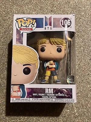 Buy BTS K-pop RM 106 Funko Pop Boxed DAMAGED BOX Missing Stand • 8.50£