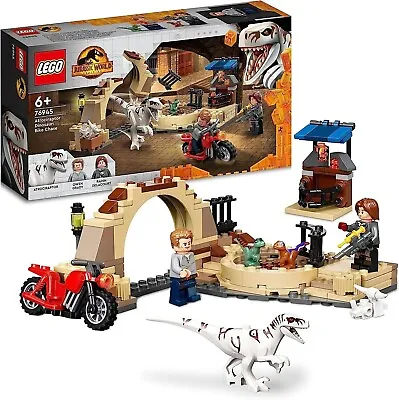Buy Lego 76945 Atrociraptor Dinosaur Bike Chase 169 Pieces 6+ YEARS • 17.99£