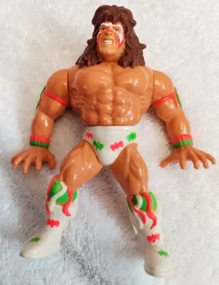 Buy Wwe The Ultimate Warrior Hasbro Wrestling Action Figure Wwf 1991 Great Condition • 24.99£