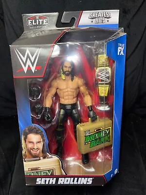 Buy Dmg Box Seth Rollins Greatest Hits Mattel Elite Series 2 Wrestling Action Figure • 27£