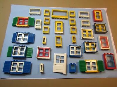 Buy Genuine Lego Windows And Doors - Bulk Lot • 1.45£