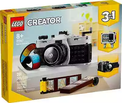 Buy LEGO Creator 31147 3 In 1 Retro Camera Set • 15.75£